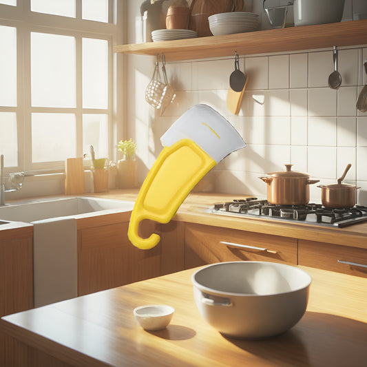 Japanese Silicone Scraper Dishwasher Scraper Kitchen Multifunctional Scraper Non-Stick Pan Cleaning Scraper Cleaning